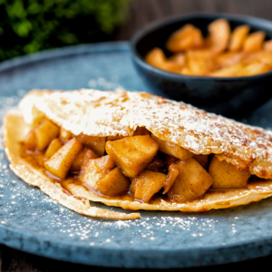 apple crepe